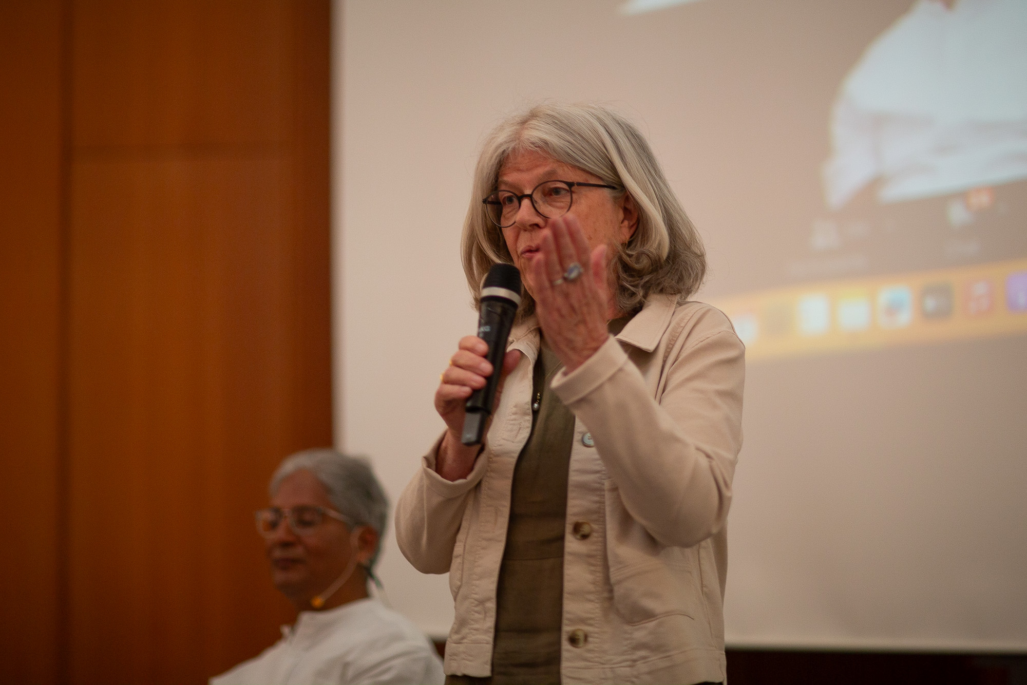 Anne Schadde und Dr. Rajan Sankaran