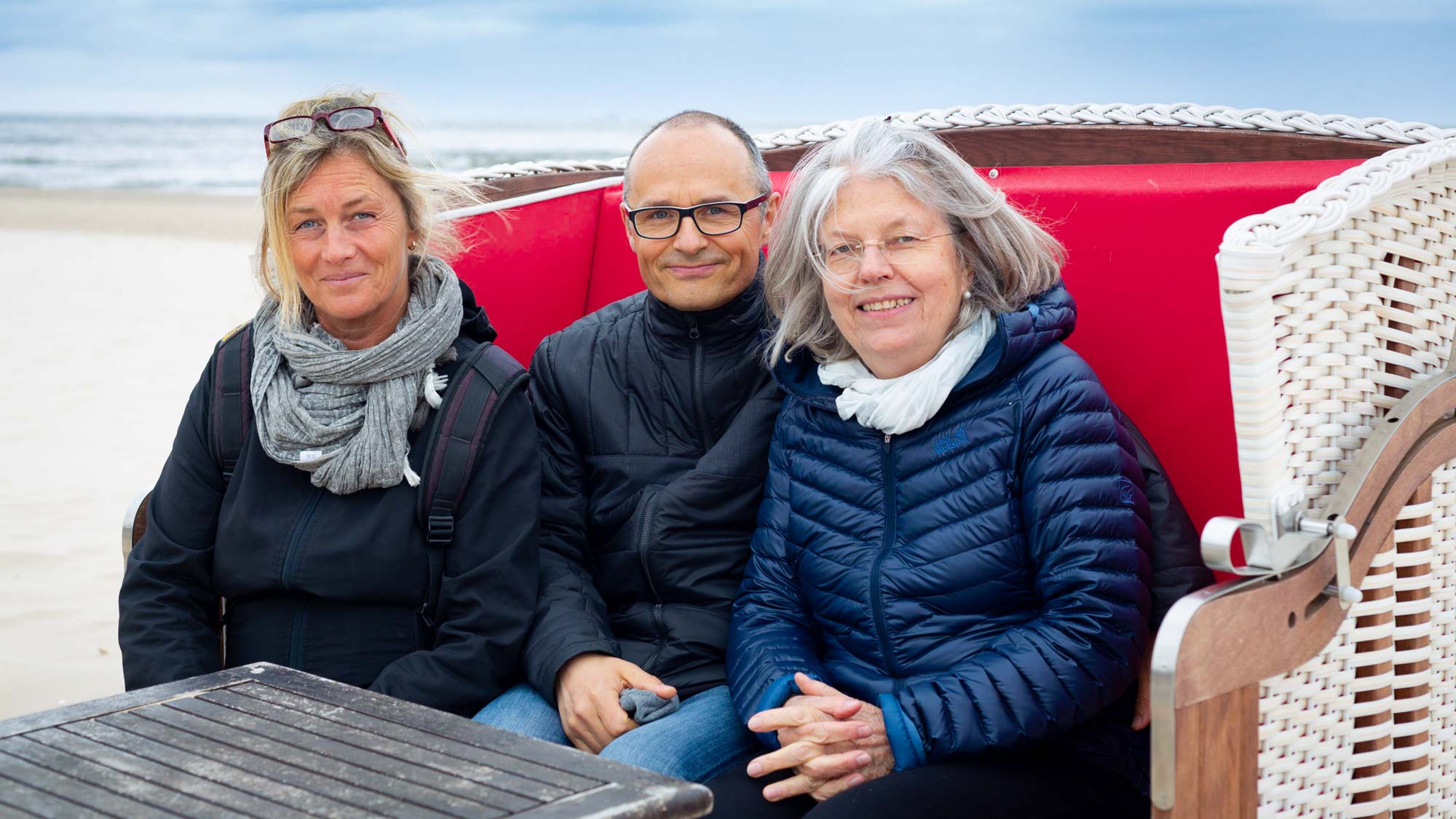 Christin, Jürgen und Anne